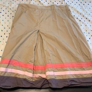 Khaki skirt